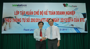 Webketoan ký Biên bản hợp tác với TVT ProTrain