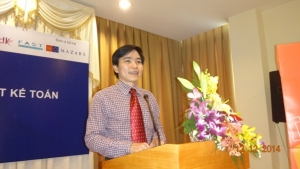 Ông Chung Thành Tiến - Giám đốc TVT ProTrain góp ý sửa đổi, bổ sung Luật Kế toán