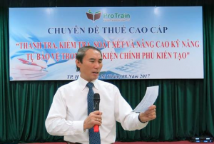 TVT ProTrain Thông báo chiêu sinh Khóa 01/2018: CHUYÊN ĐỀ: "KIỂM SOÁT RỦI RO TUÂN THỦ VÀ HƯỚNG DẪN QUYẾT TOÁN THUẾ 2017"